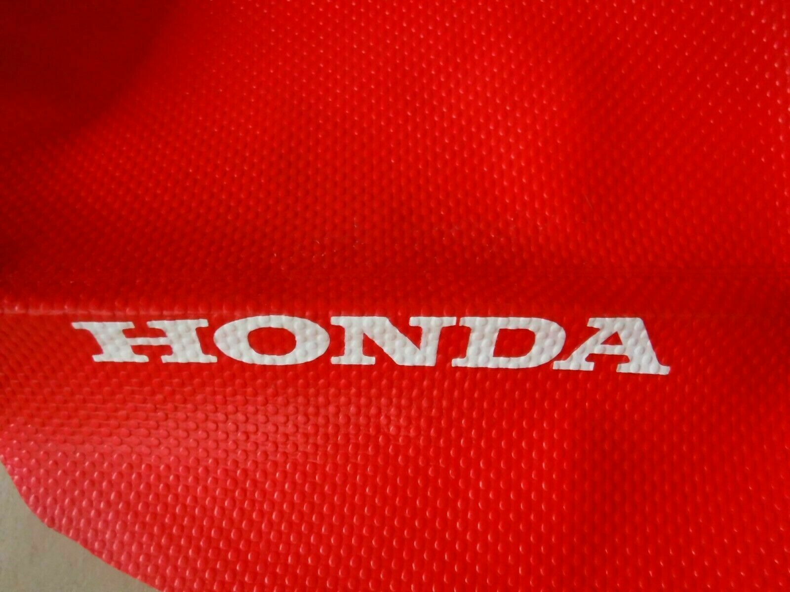 FLU red gripper seat cover Team Honda CRF250R 2010 2011 2012 2013