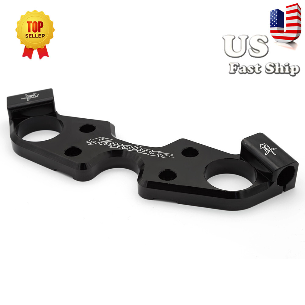 CNC Upper Front Top Triple Tree Clamp Fit Suzuki GSX1300 hayabusa 99-17 18 Color