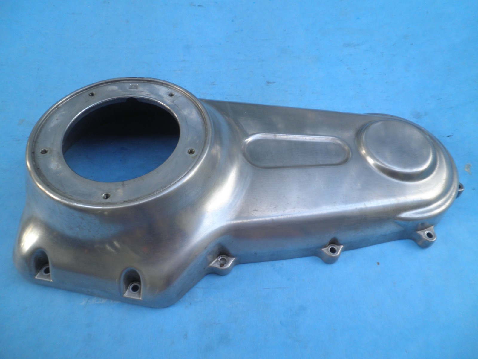 2006-17 HARLEY OEM DYNA SOFTAIL POLISHED ALUMINUM OUTER PRIMARY COVER 60784-06