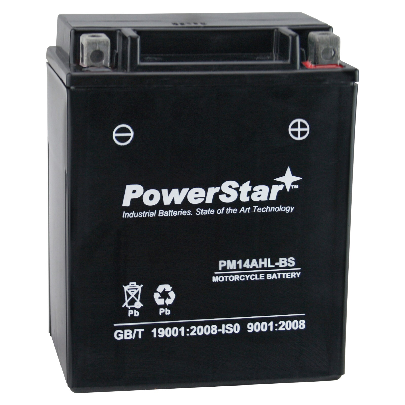 YTX14AHL-BS Motorcycle Battery for KAWASAKI KL650-A, E, KLR 650CC 87-’08