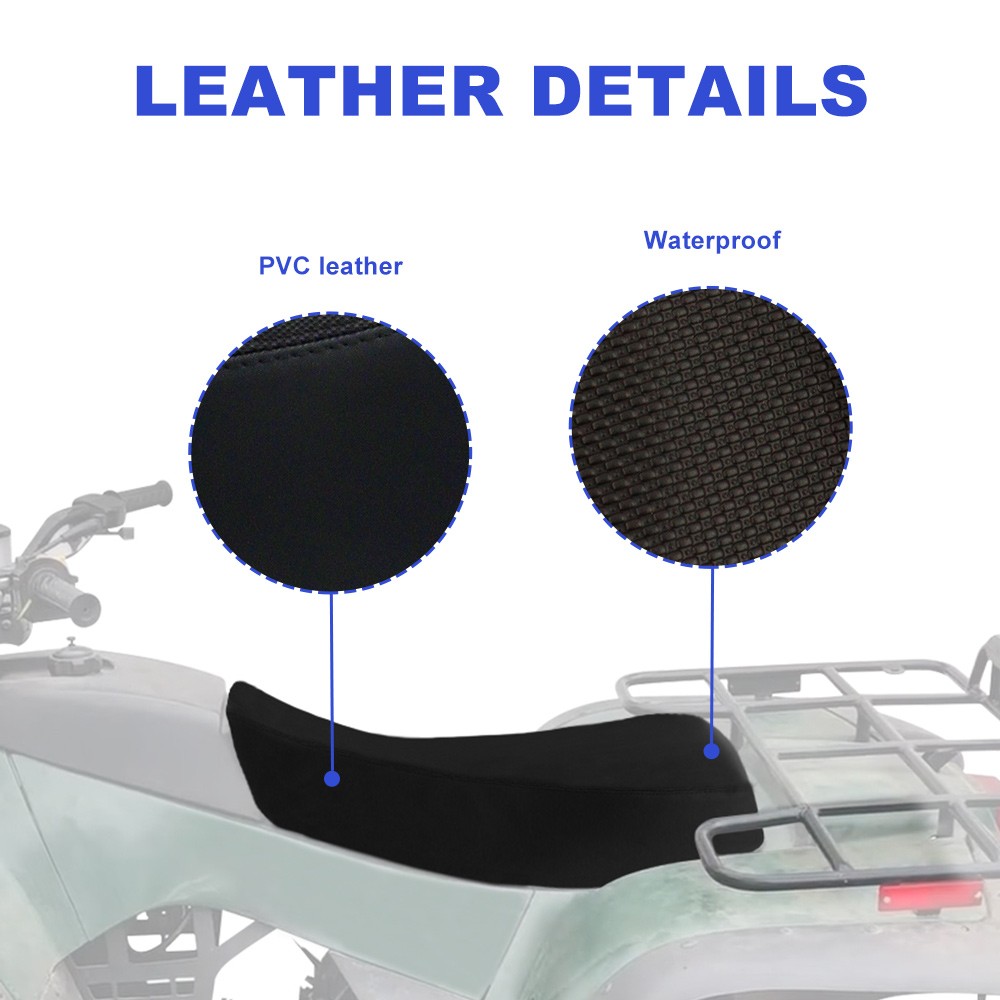 Striped Gripper Seat Cover & Sponge Foam Fit For Arctic Cat 454 Bearcat 2X4 1997