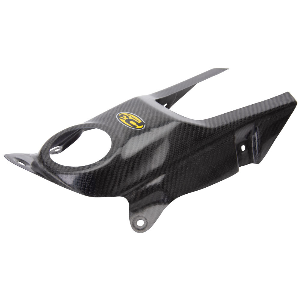 P3 Carbon Fuel Tank Cover Black Fits KAWASAKI KX450 KX450X 2019-2023 776071-BLK
