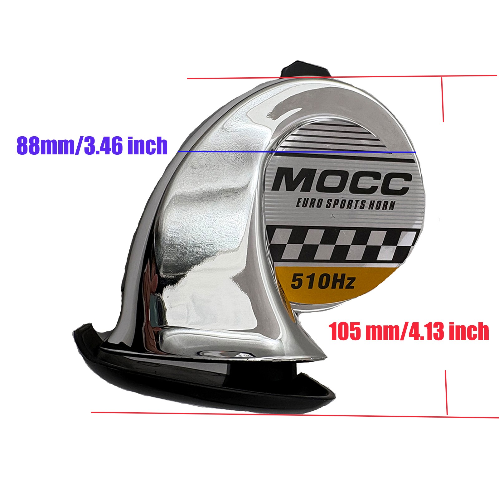 12V Waterproof Snail Air Horn Siren Loud Sound Truck Motorcycle Boat Car Bike