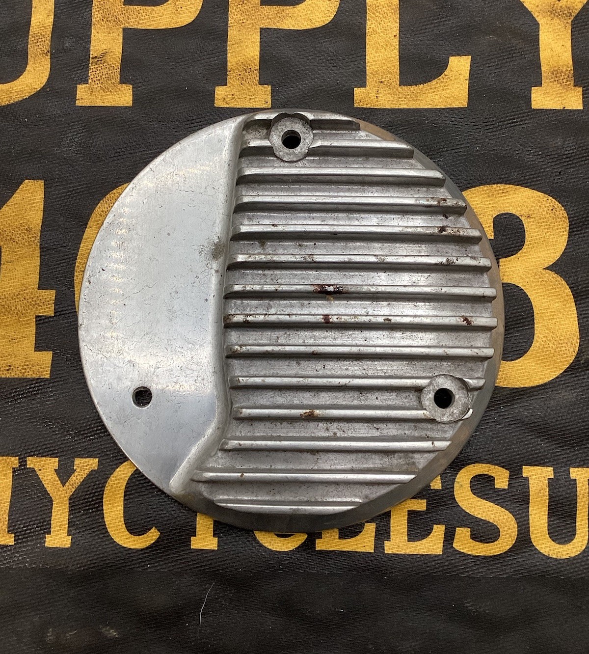 OEM HONDA CB750K CB750F VINTAGE FINNED CAST ALUMINUM CLUTCH ENGINE COVER NICE