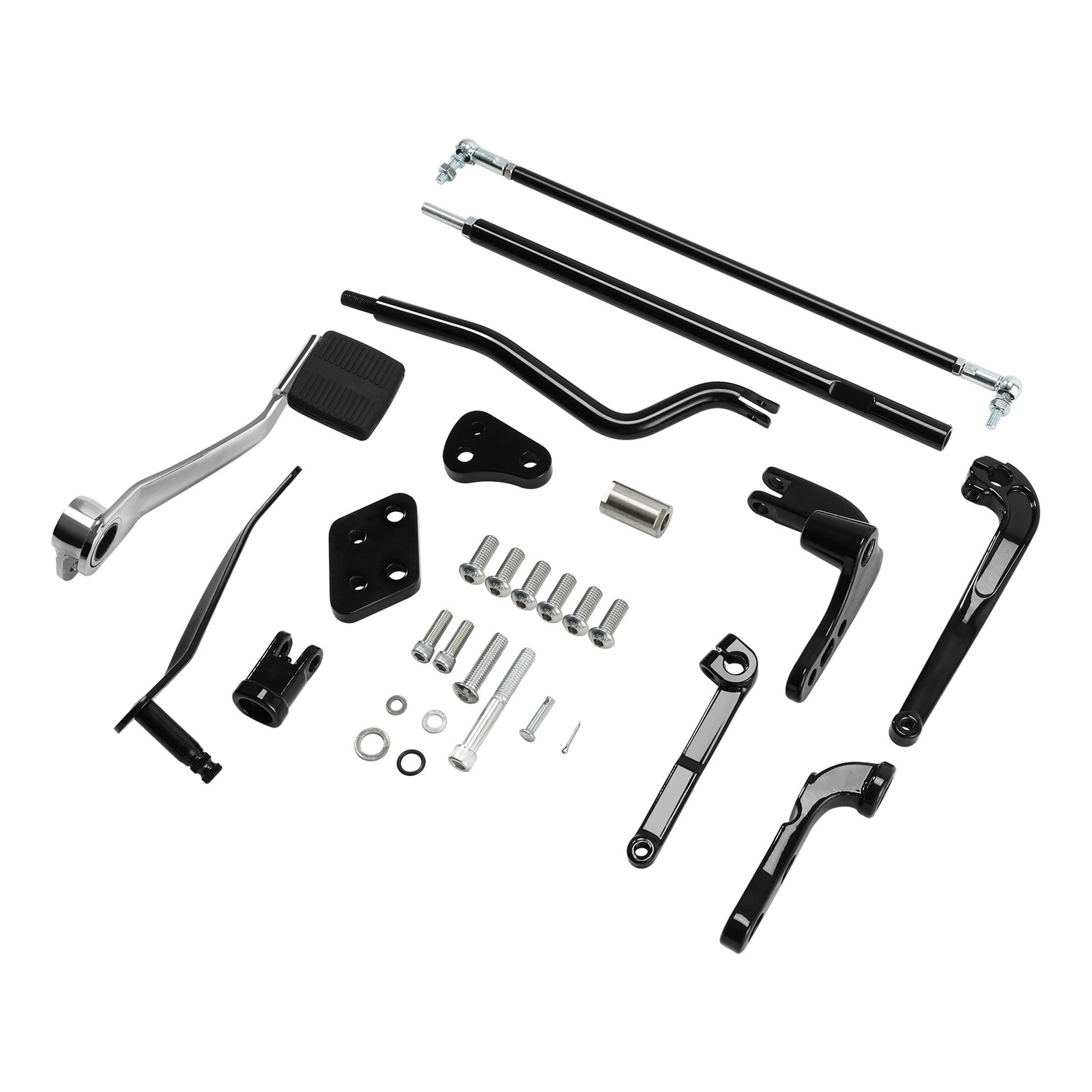 Standard Forward Control Fit For Harley Dyna Super Wide Glide Low Rider 06-17 16