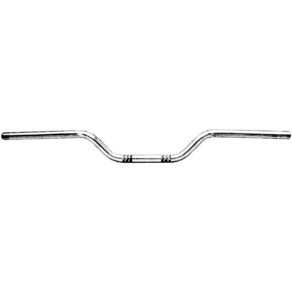 Emgo 23-92401 7/8in. Universal Street Sport Handlebar – Chrome Chrome