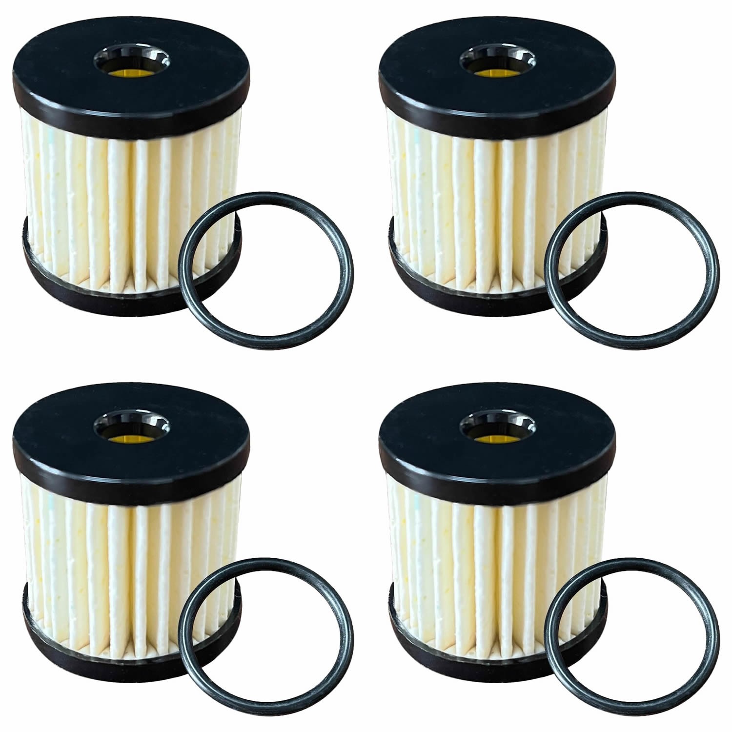 4pcs Fuel Filter Kit 0707-0012 61011-04A For FLD/FLHR/FXD/FXDWG