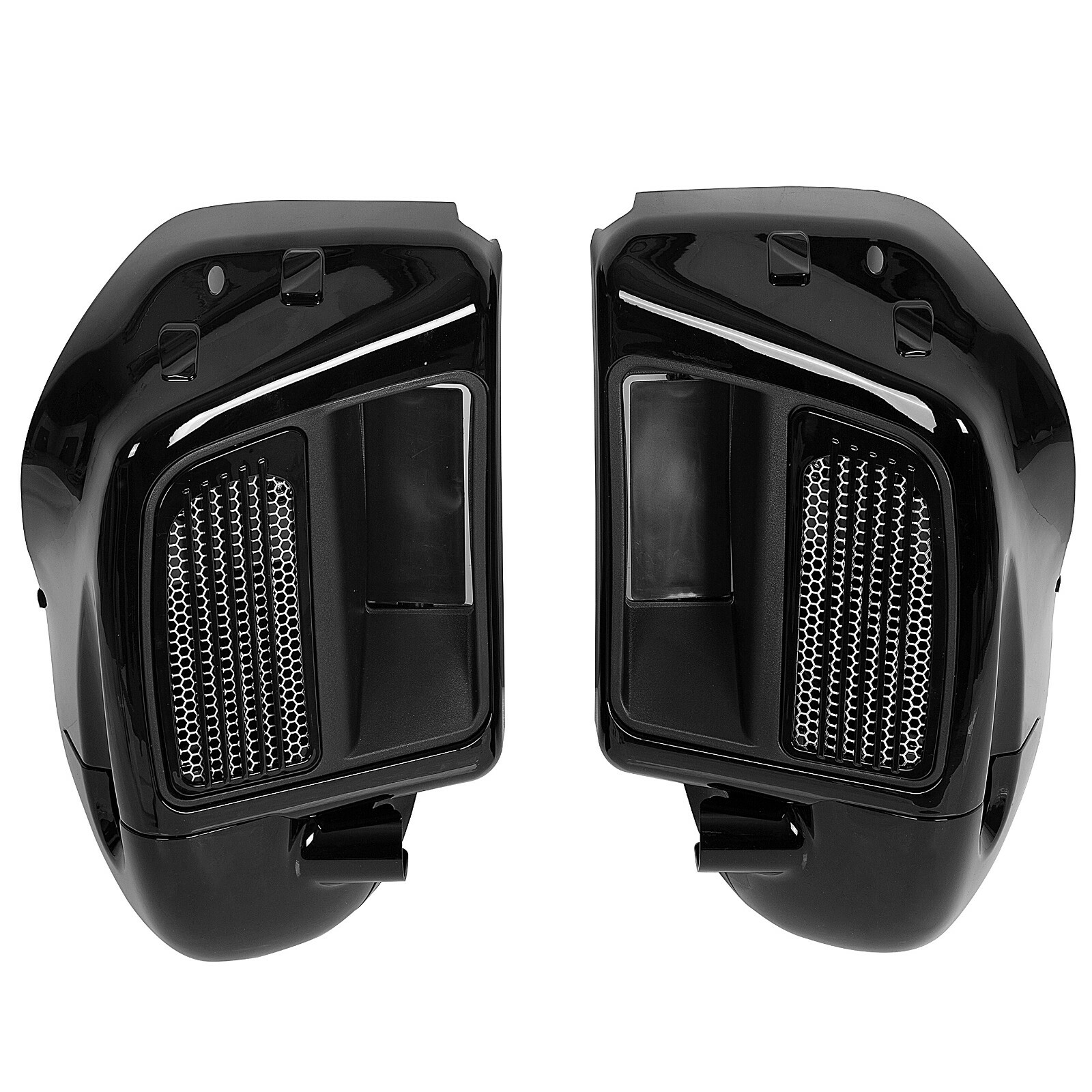 Water-Cooled Lower Vented Leg Fairing Glove Box For Harley Touing 2014-2023