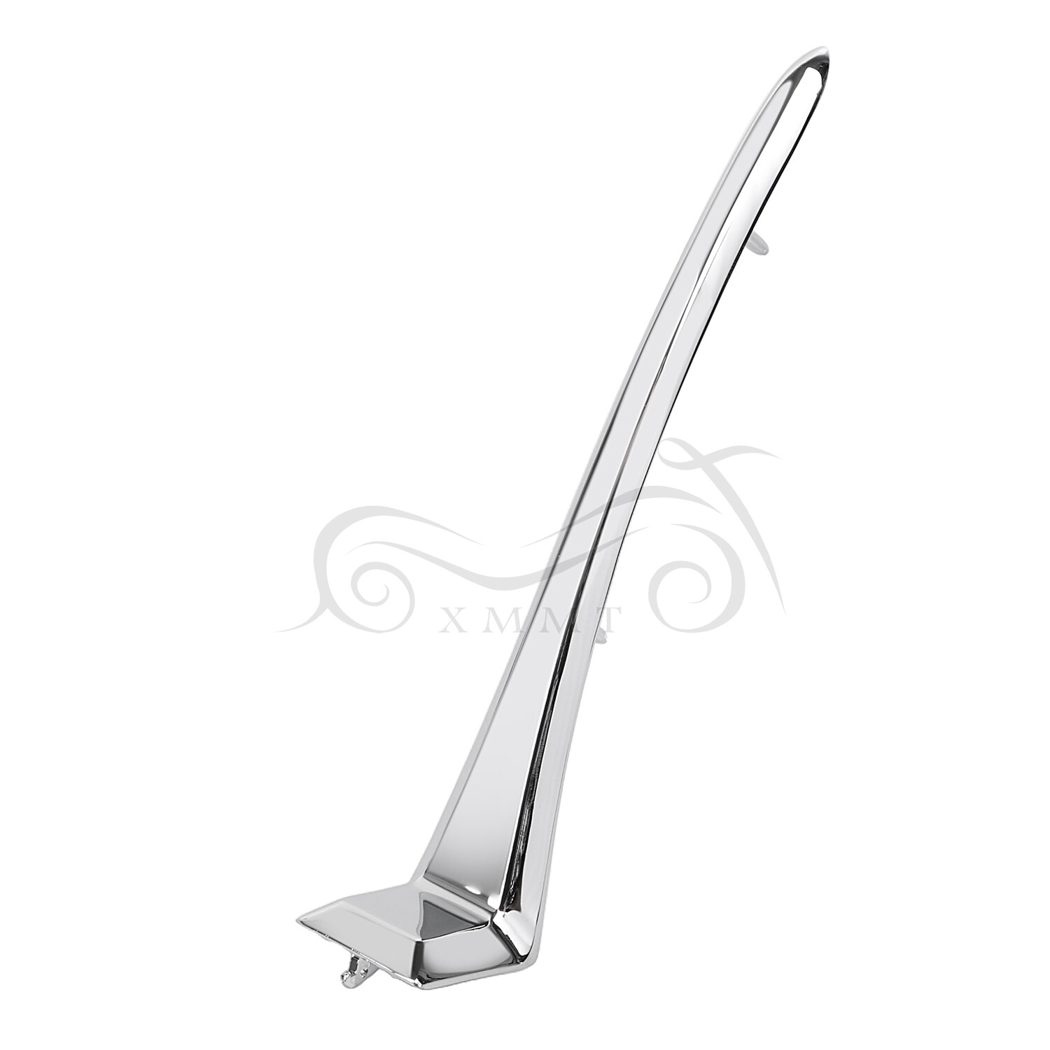 Chrome Zinc Alloy Headlight Nacelle Trim Spear For Harley Road King FLHR 94-02