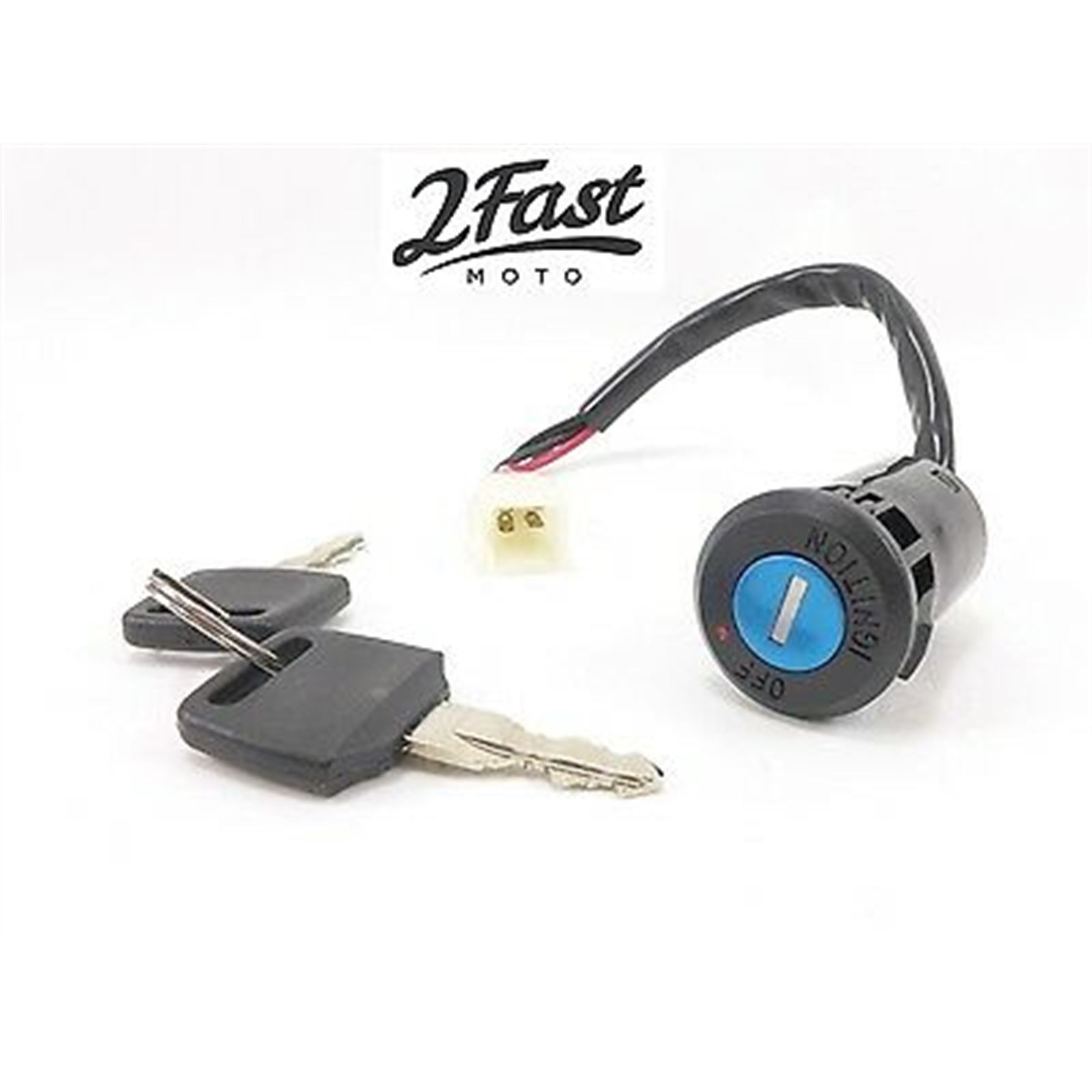 2FastMoto Ignition Switch with 2 Keys for Honda C50, C70, C90 LH1044
