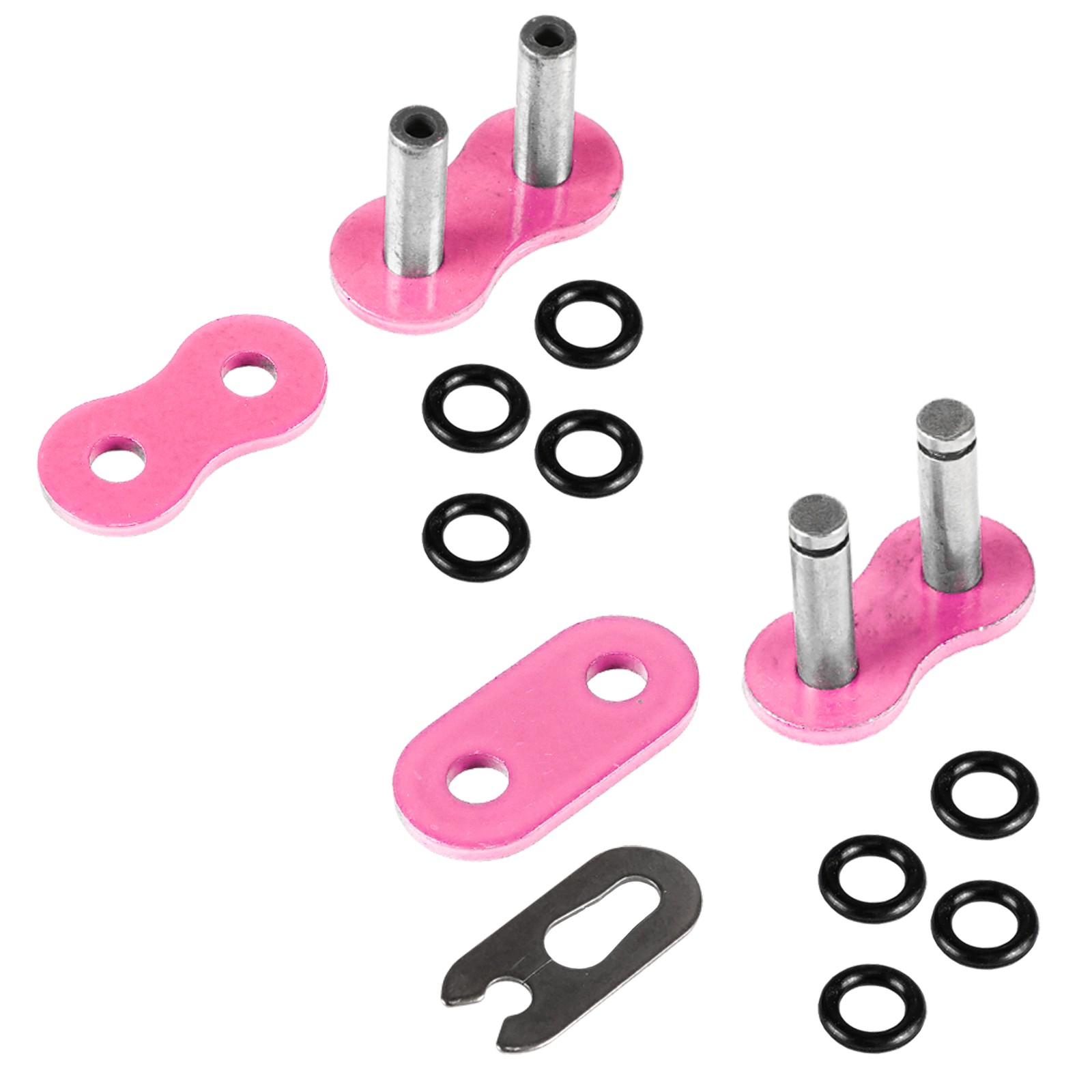 520 X 120 Links Motorcycle Atv Pink O-Ring Drive Chain 520-Pitch 120-Links