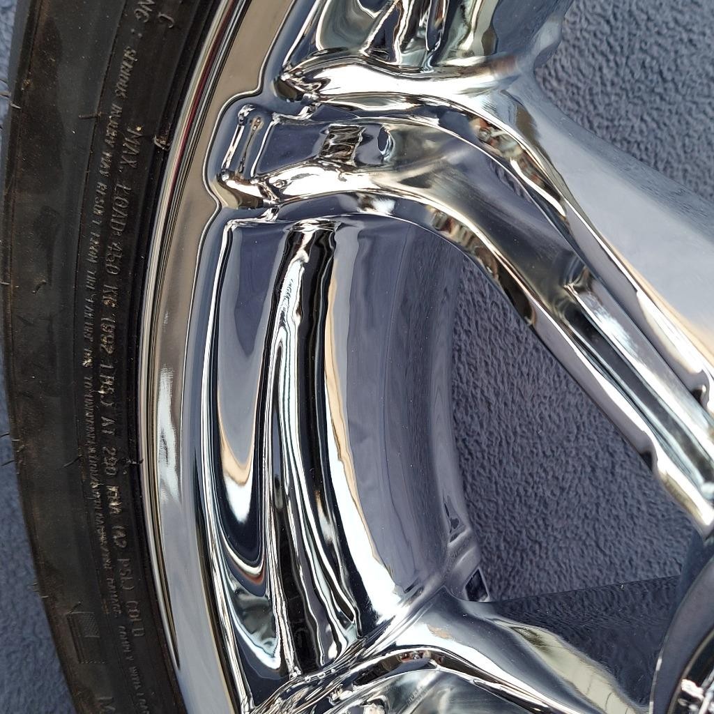 Harley 21″ Chrome Slicer II Front Wheel Tire Rotor 08-23 Street Glide Touring