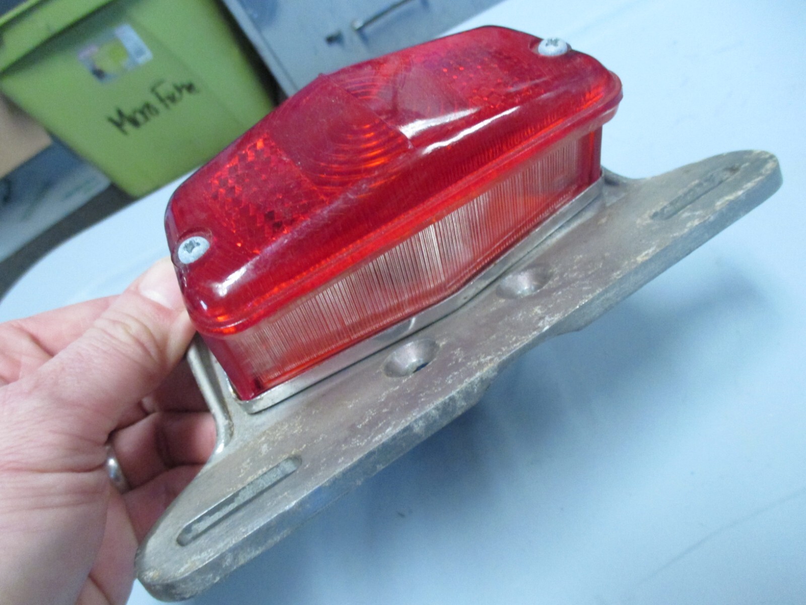Vintage NOS Made in Japan Tail Light Lamp Assy Fits: Cafe Racer Norton BSA AJS