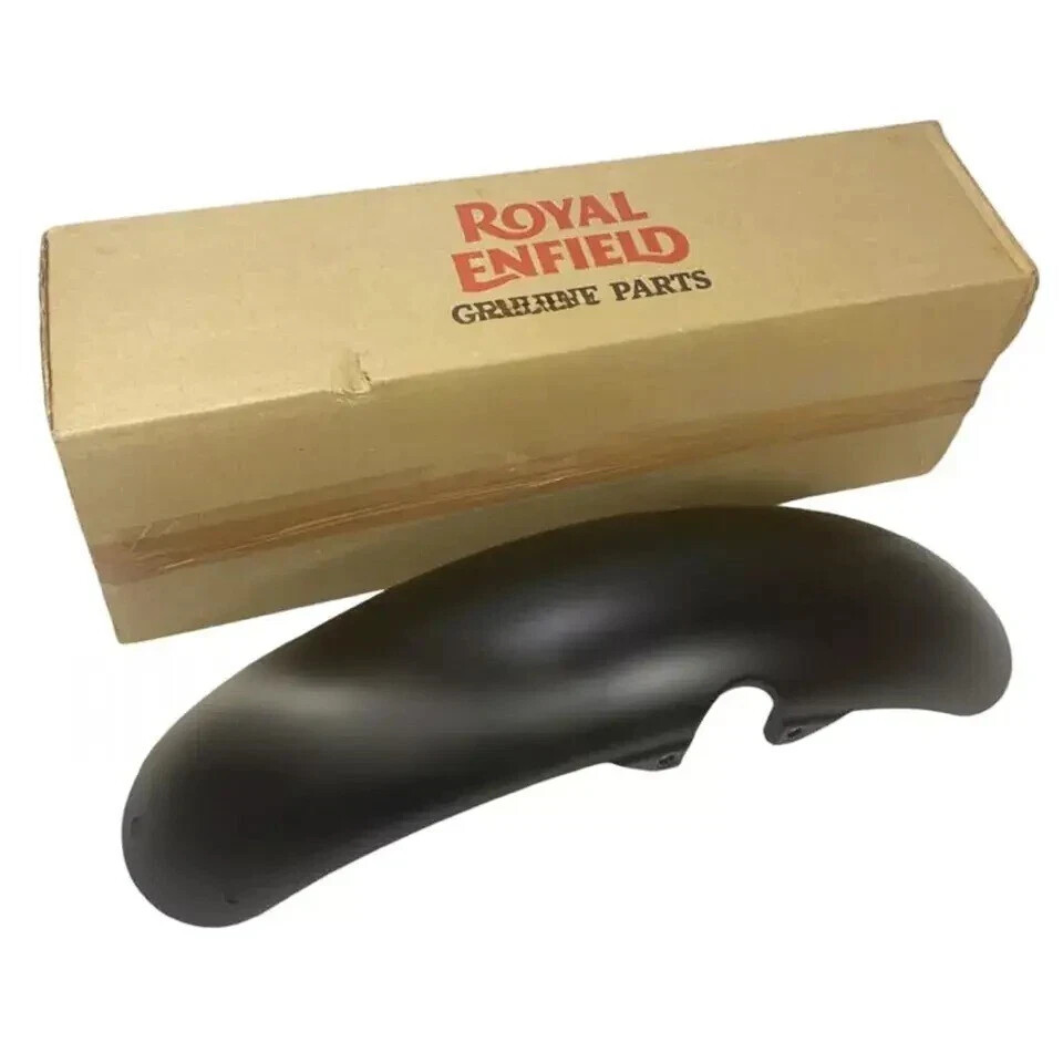 Front Mudguard Fits Royal Enfield Meteor 350 – Matte Black Finish