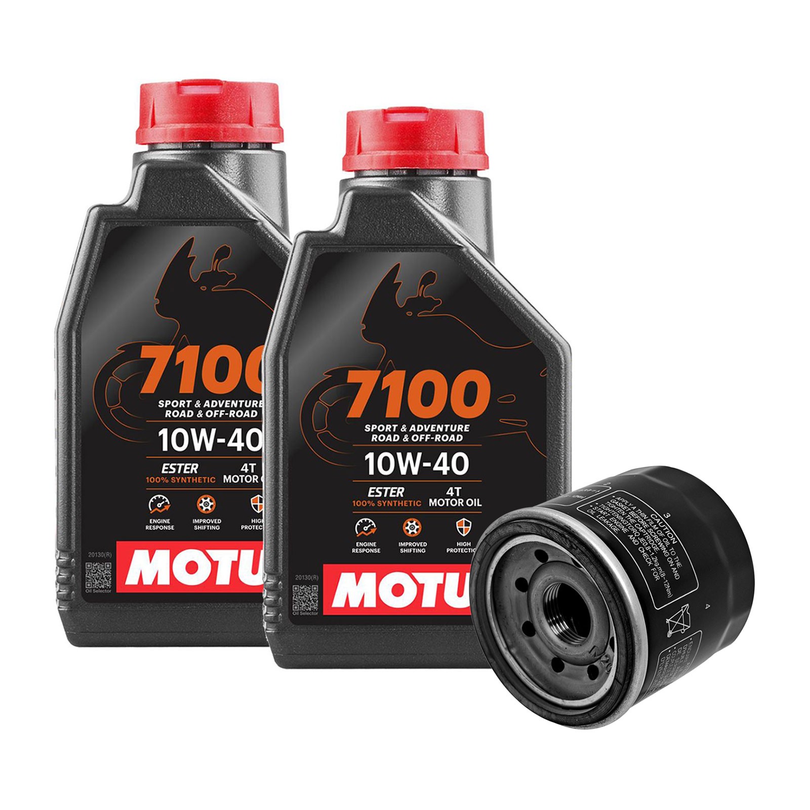 Zontes 368 D E G E5+ 2025 2026 2LT Oil MOTUL 7100 10W40 Filter MF9789
