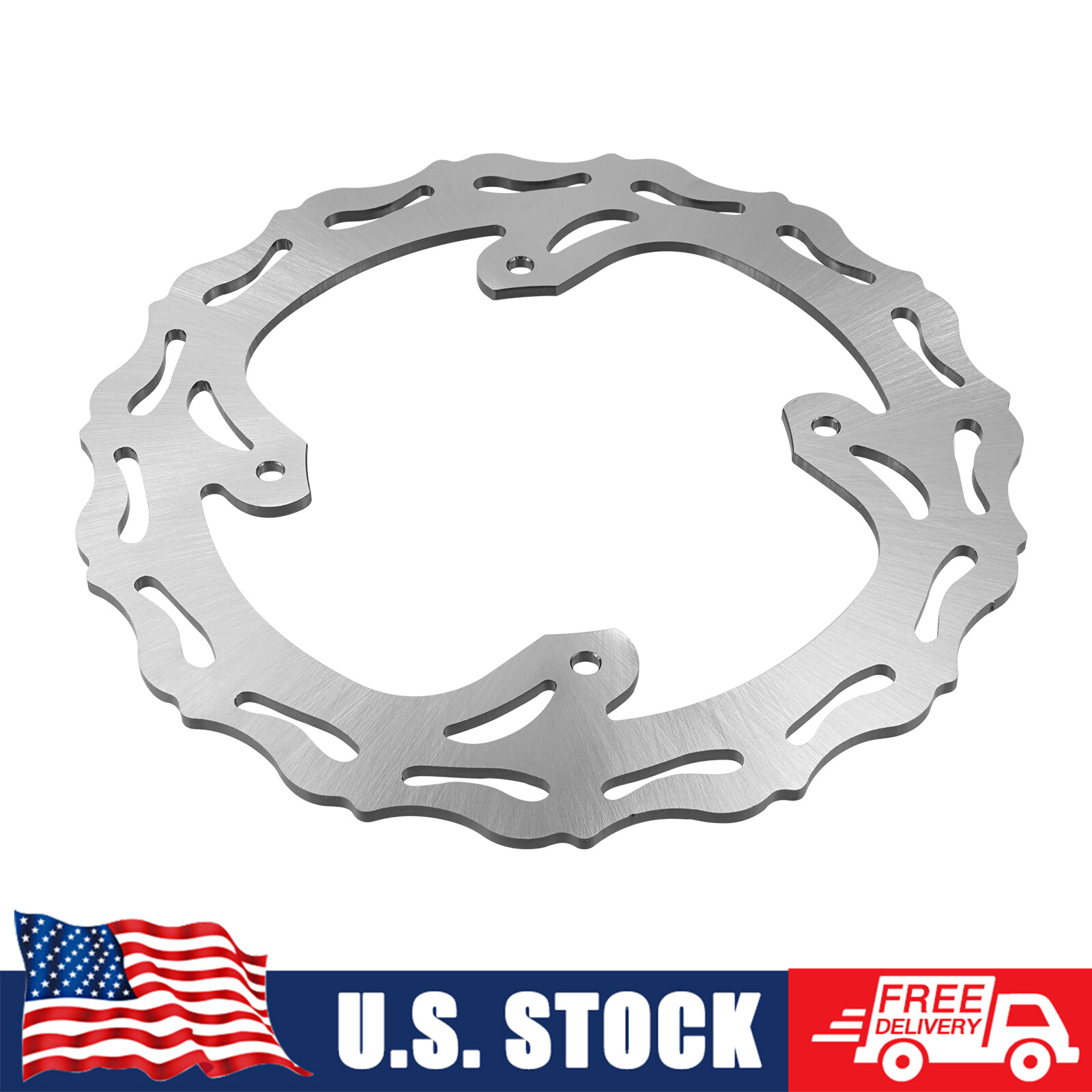 240mm Rear Brake Disc Rotor For Honda CRF450R 2002-2020 CRF450X 2005-2019 Steel