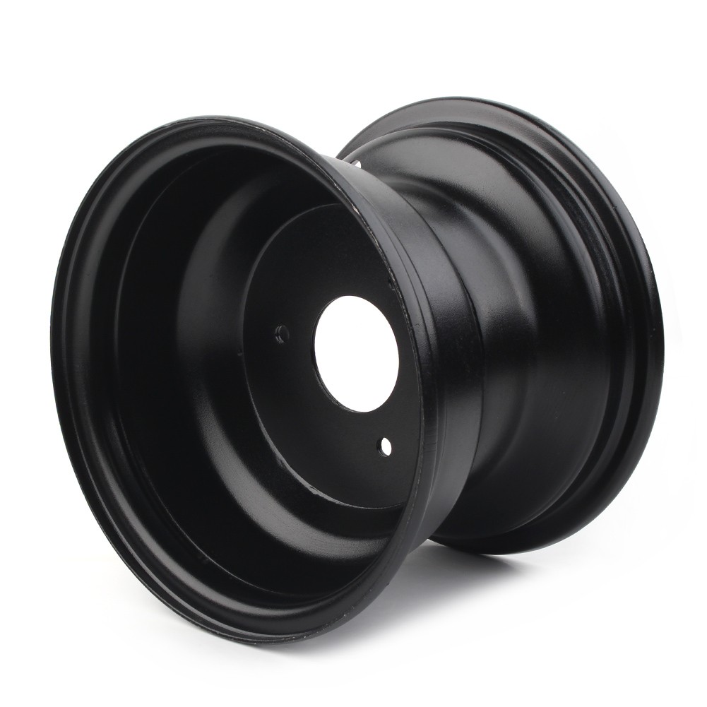 US Black 18X9.50 – 8 8“ Inch 3 Hole Rear Back Wheel Rim Quad Dirt Bike ATV Buggy
