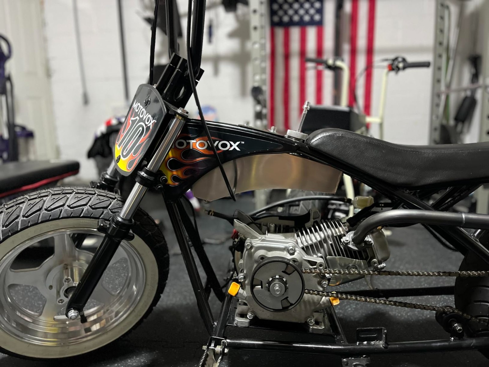 Stainless Steel Fuel Gas Tank for Coleman B100 RB100 Realtree RT100 Mini Bike