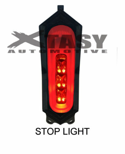INTEGRATED LED TAIL LIGHT BLACK / SMOKE YAMAHA R7 YZF-R7 YR 2022,2023,2024,2025