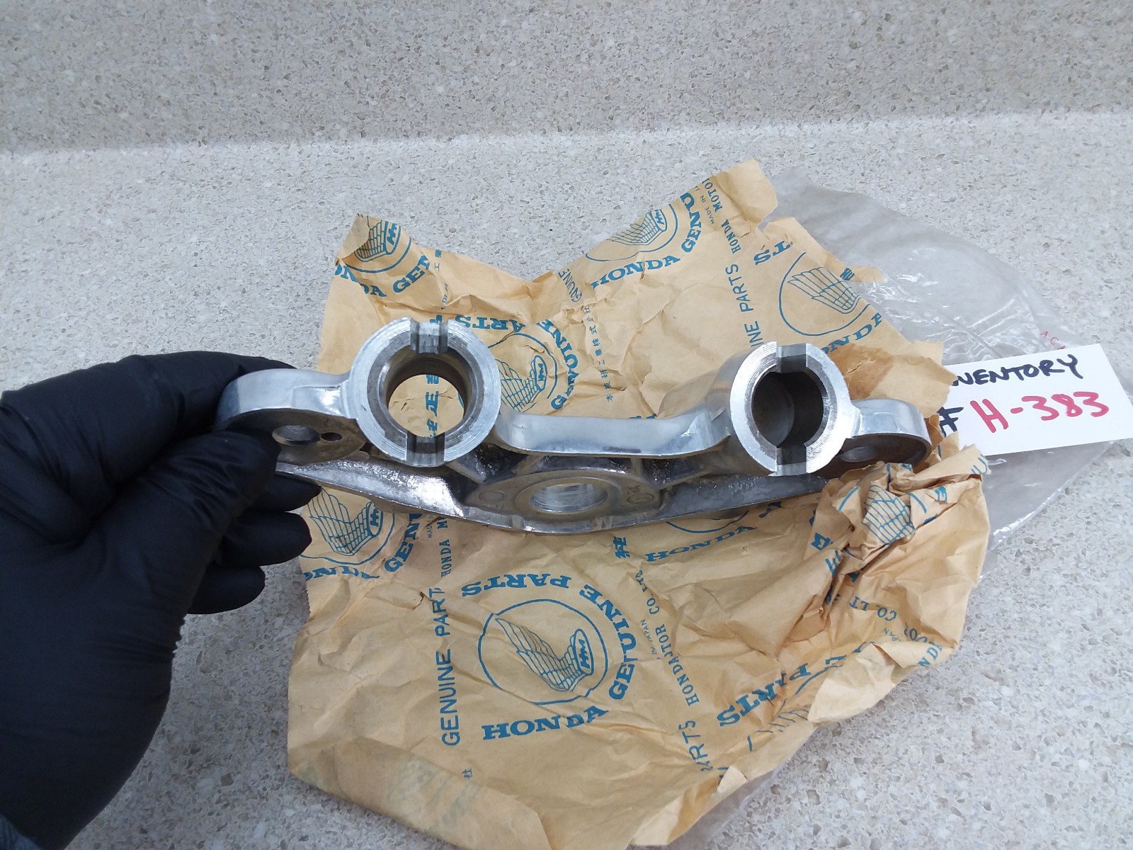 VTG NOS 1968-1971 Honda Trail Z50 CT70 Top Handlebar Holder Crown #53131-098-670
