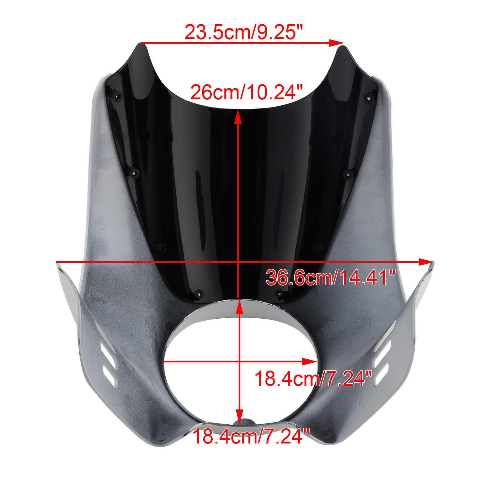 Headlight Fairing Windshield WindScreen fit for XSR900 2022-2025 Red+Black