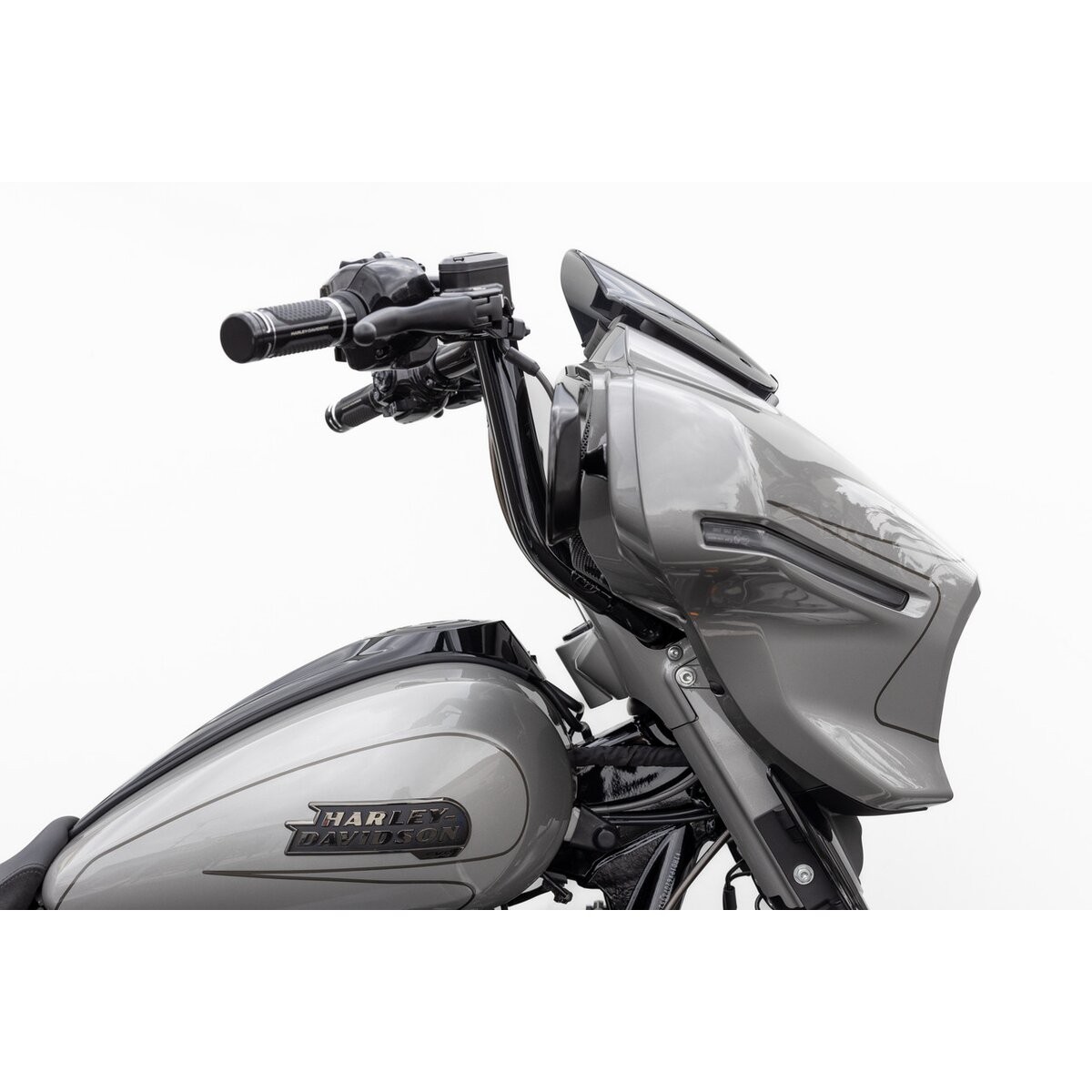 Factory 47 Gloss Black 14 in. S Series Handlebars hb1125014b