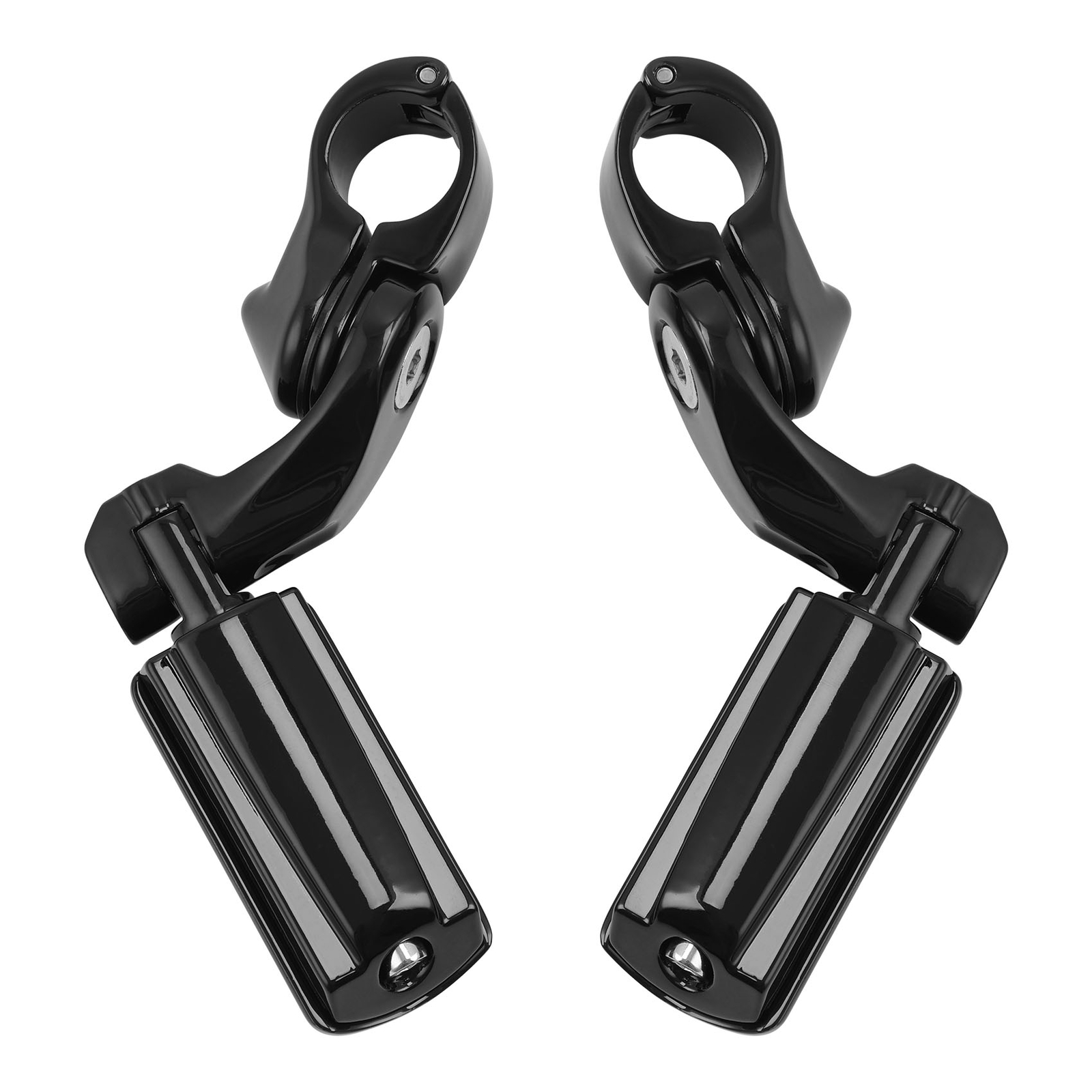 1.25″ 1 1/4″ Highway Foot Pegs Fit For Harley Touring Road King Street Glide US