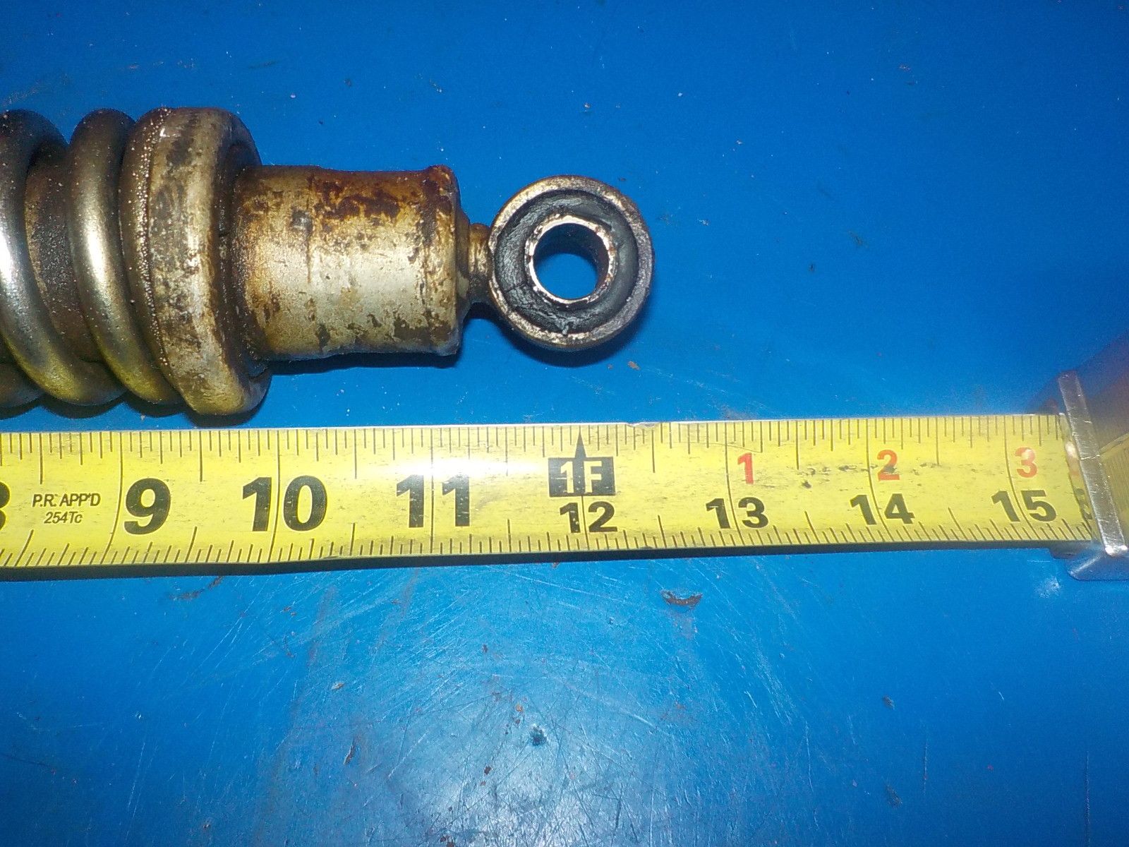 JAWA CZ 175 1970’S REAR SHOCK ,SOME RUST AS SEEN IN PICTURES USED