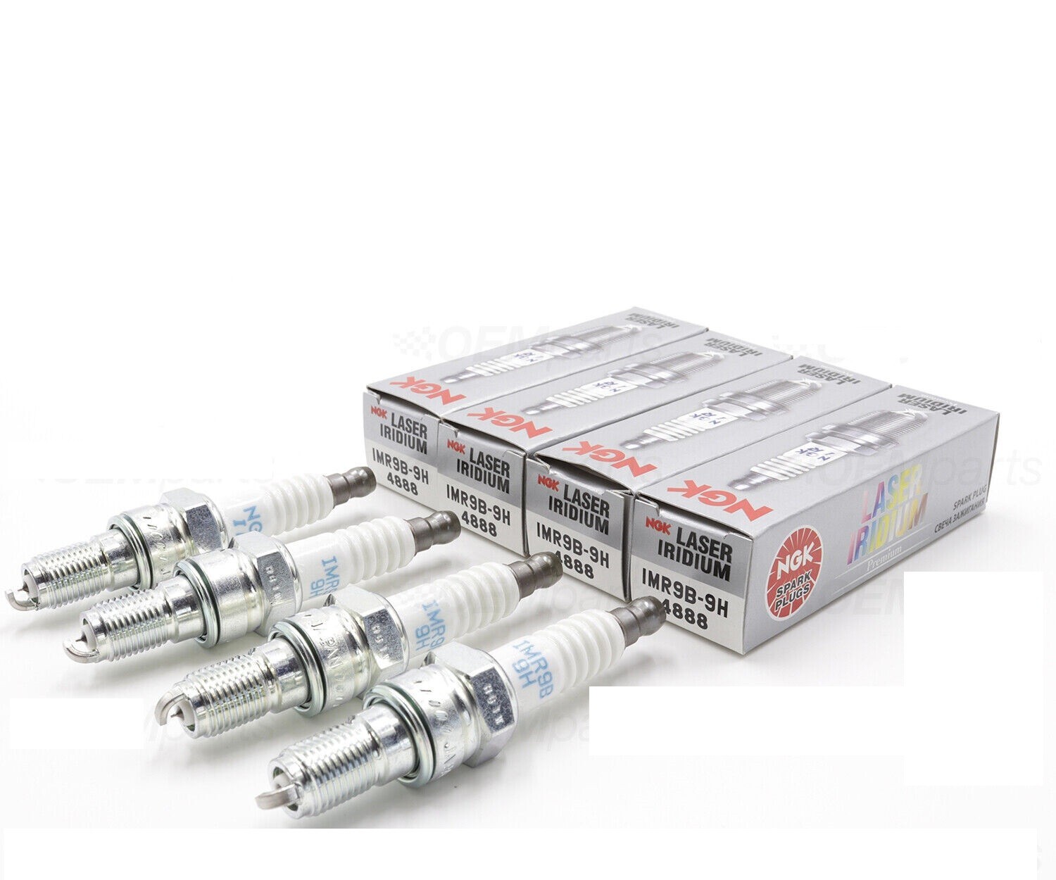 4 NEW NGK IMR9B-9H SPARK PLUGS Honda Interceptor 800 VFR800 VFR 800FI 2002-2009