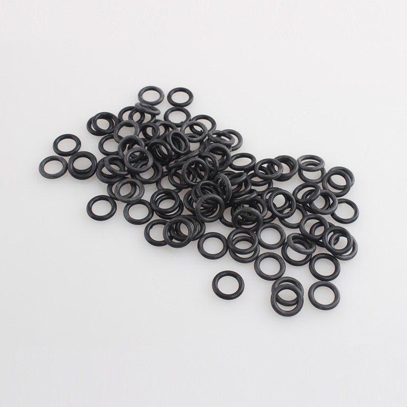 100pcs Black Rubber Oil Drain Plug O-ring Gasket For Harley Dyna Electra Glide