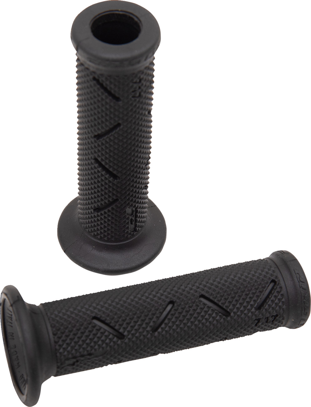 Pro Grip 716 Road Race Grips Black 7/8in Open End Tapered Pair
