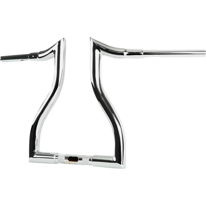 LA Choppers LA-7328-14 1-1/2in. Hammerhead Handlebar – 14in. Chrome