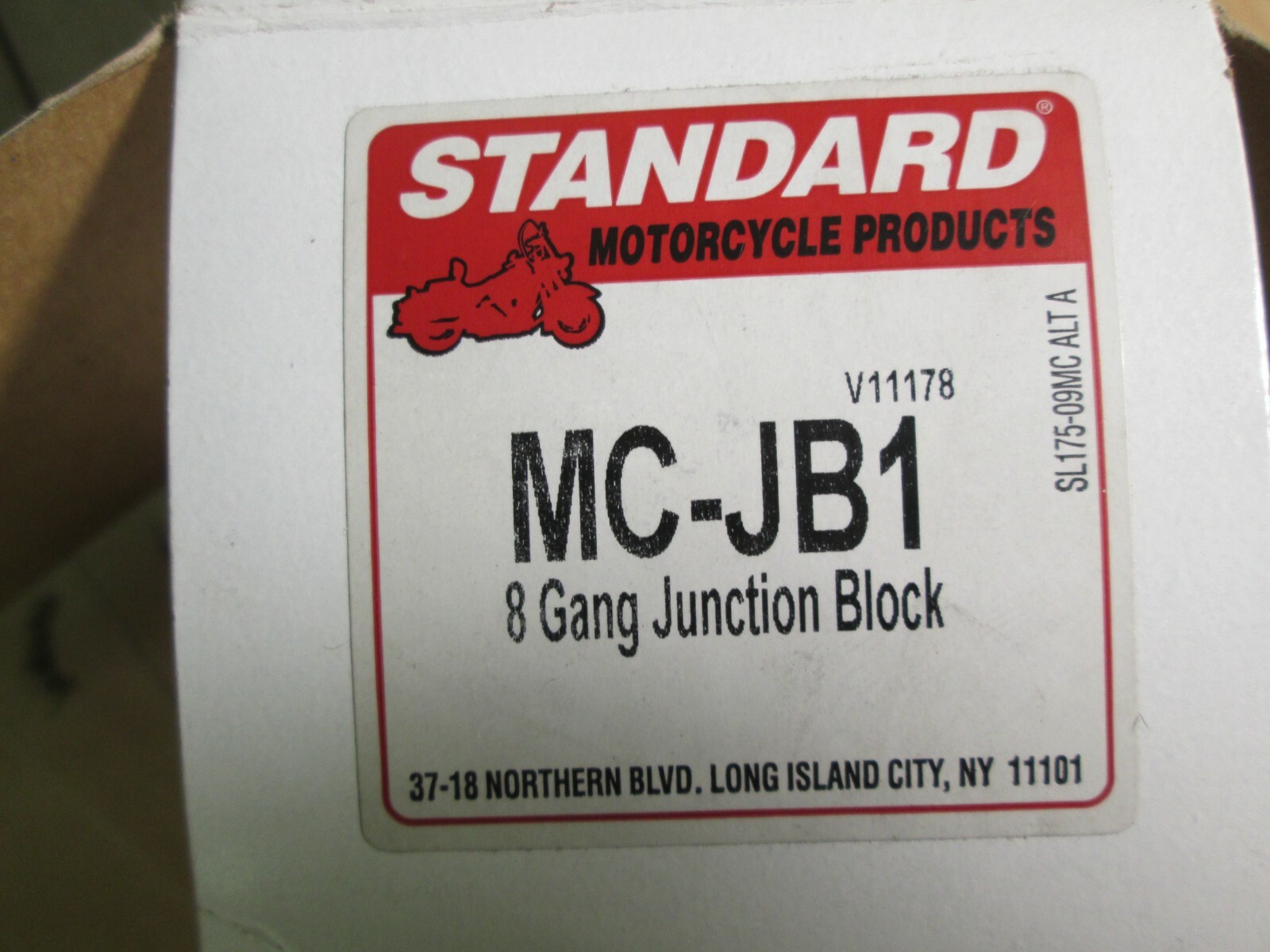 STANDARD M/C PRODUCTS 8 GANG JUNCTION BLOCK V/N: MC-JB1