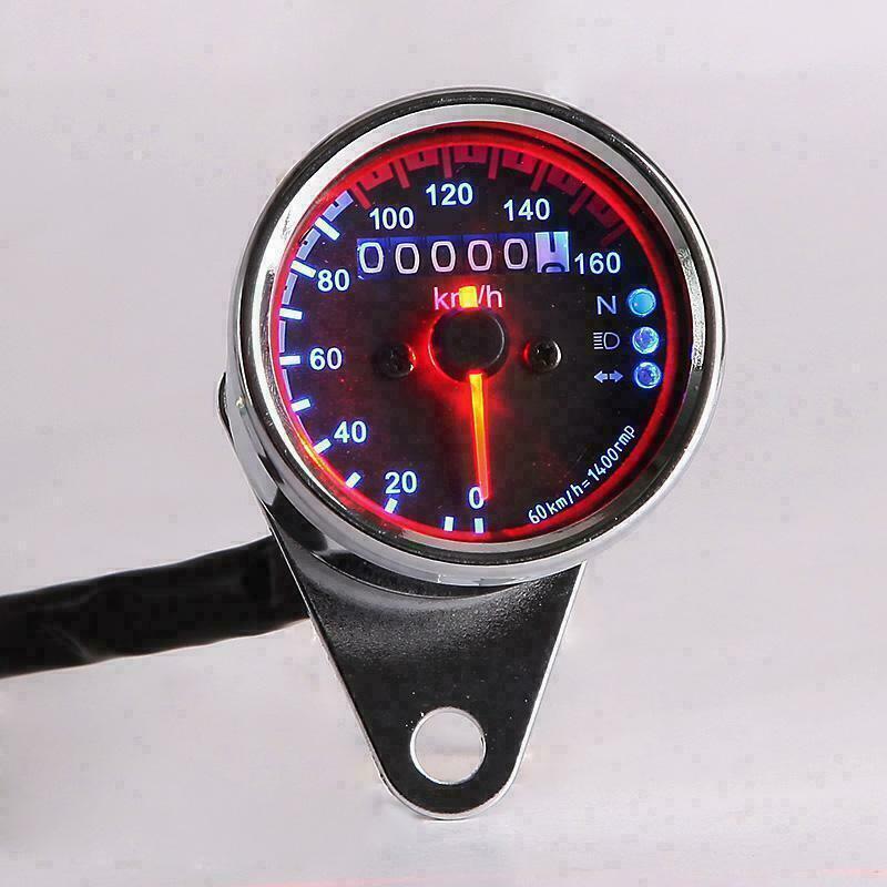 12V 0~160km/h Odometer Speedometer Indicator for Harley XL Sportster 1200 883