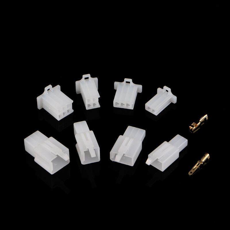 2 3 4 6 Way Electrical Wiring Multi-Connector 2.8 mm Terminals For Motorcycle