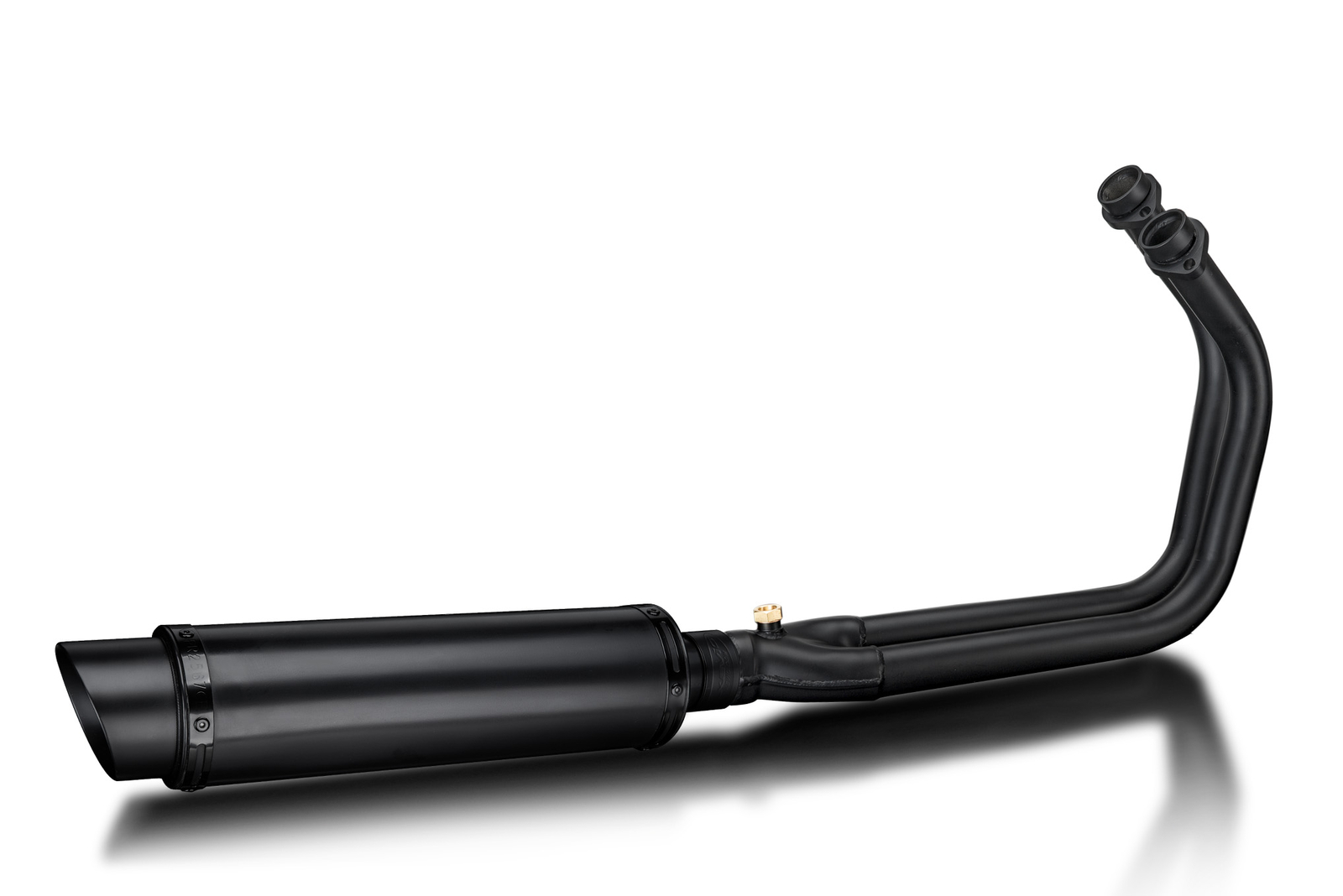 DELKEVIC EXHAUST CERAMIC COATED BLACK W/ SL10 MUFFLER FOR VULCAN S 650 15-21