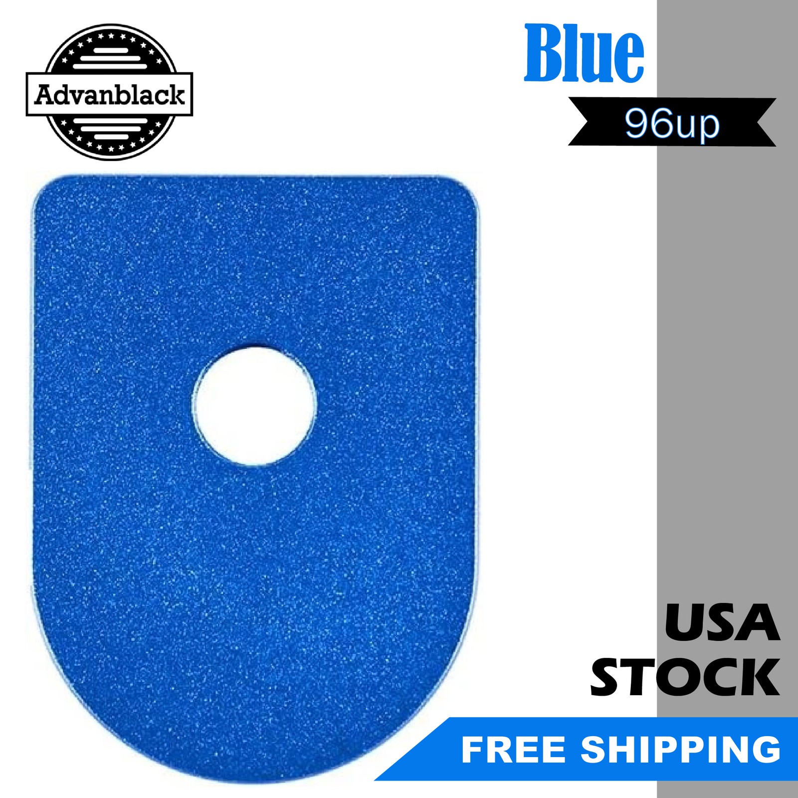 Blue Axion CNC Machined Seat Bolt Post Knob Cover For Harley Touring 1996up