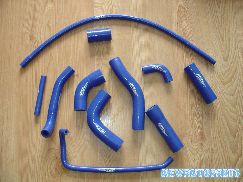 Black Silicone Radiator Hose For Yamaha YZF R6 R 6 2006-2018 17 16 15 14 13 12
