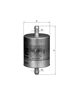 Mahle KL 145 Fuel Filter for BMW, Cagiva, Ducati, Triumph