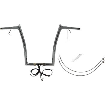 Fat Baggers, Inc. 901916 1-1/4in. Plug and Play EZ Install Pointed Top Handlebar