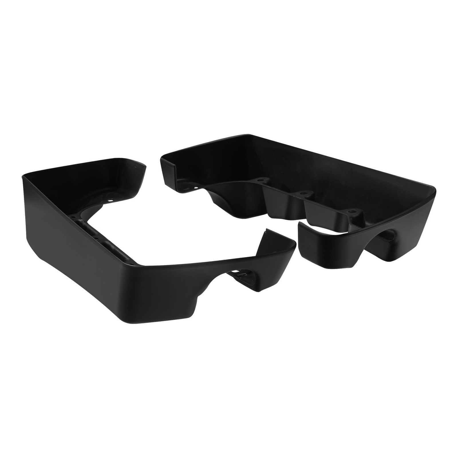 4″ Matte Black Saddlebags Extensions Fit For Harley Electra Street Glide 2014-24