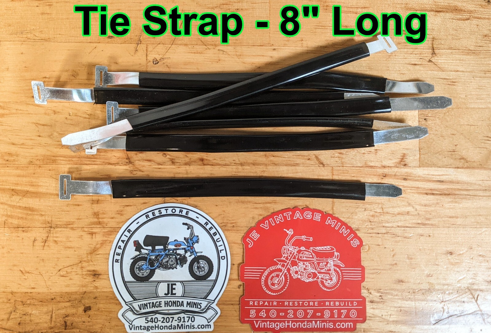 Strap – 8″ Aluminum Tie Band – 95014-61300 – Honda Z50 Mini Trail