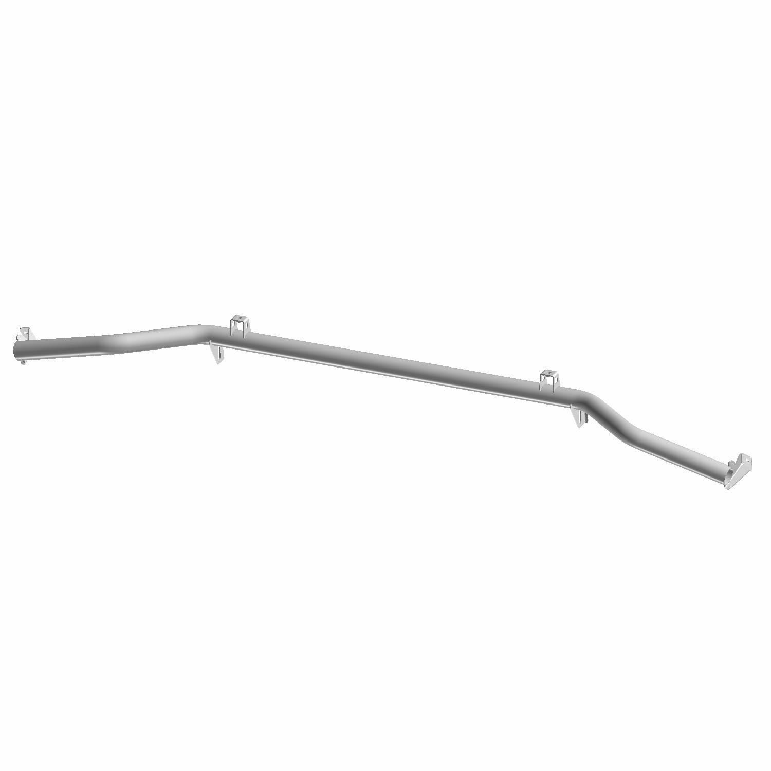 Polaris Tube, Lower Clip, Aluminum, Black E-Coat, Genuine OEM Part 1022959-329