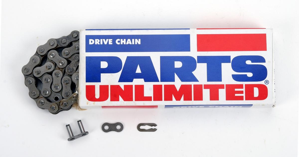 Parts Unlimited 520 Standard Chain 120 Links Natural #T520-120