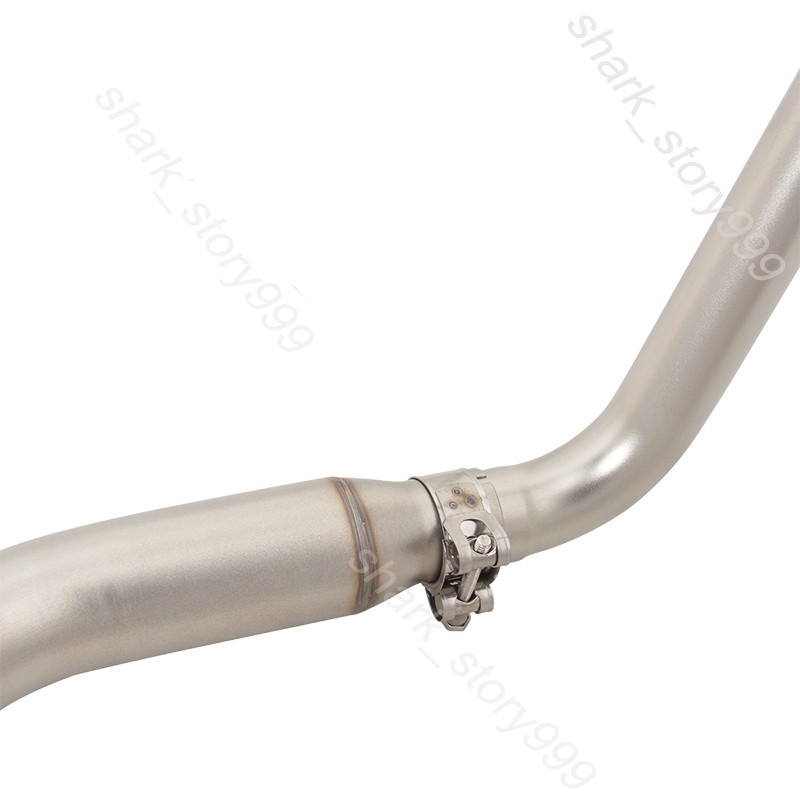 For Lifan KP Mini 150 LF150-5U Full Exhaust Header Front Pipe Black Muffler Tips