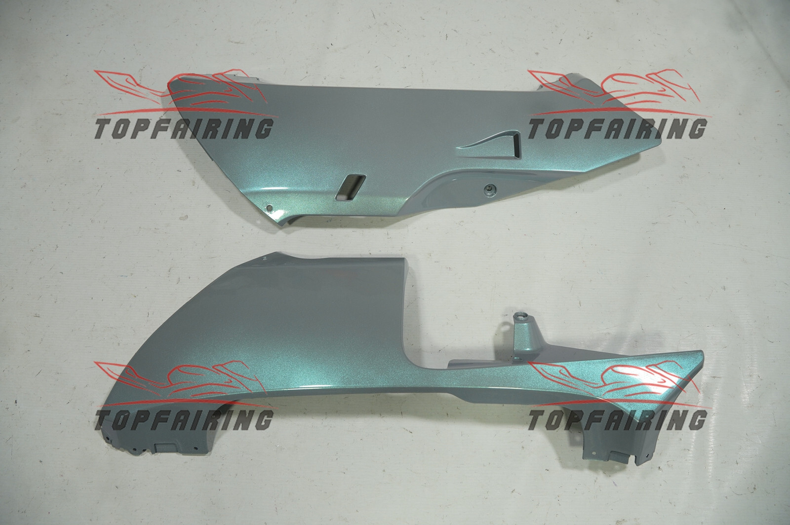 Chameleon Gray Dazz Green Blue Fairing Body Kit for Honda CBR600RR 2005-2006 ABS