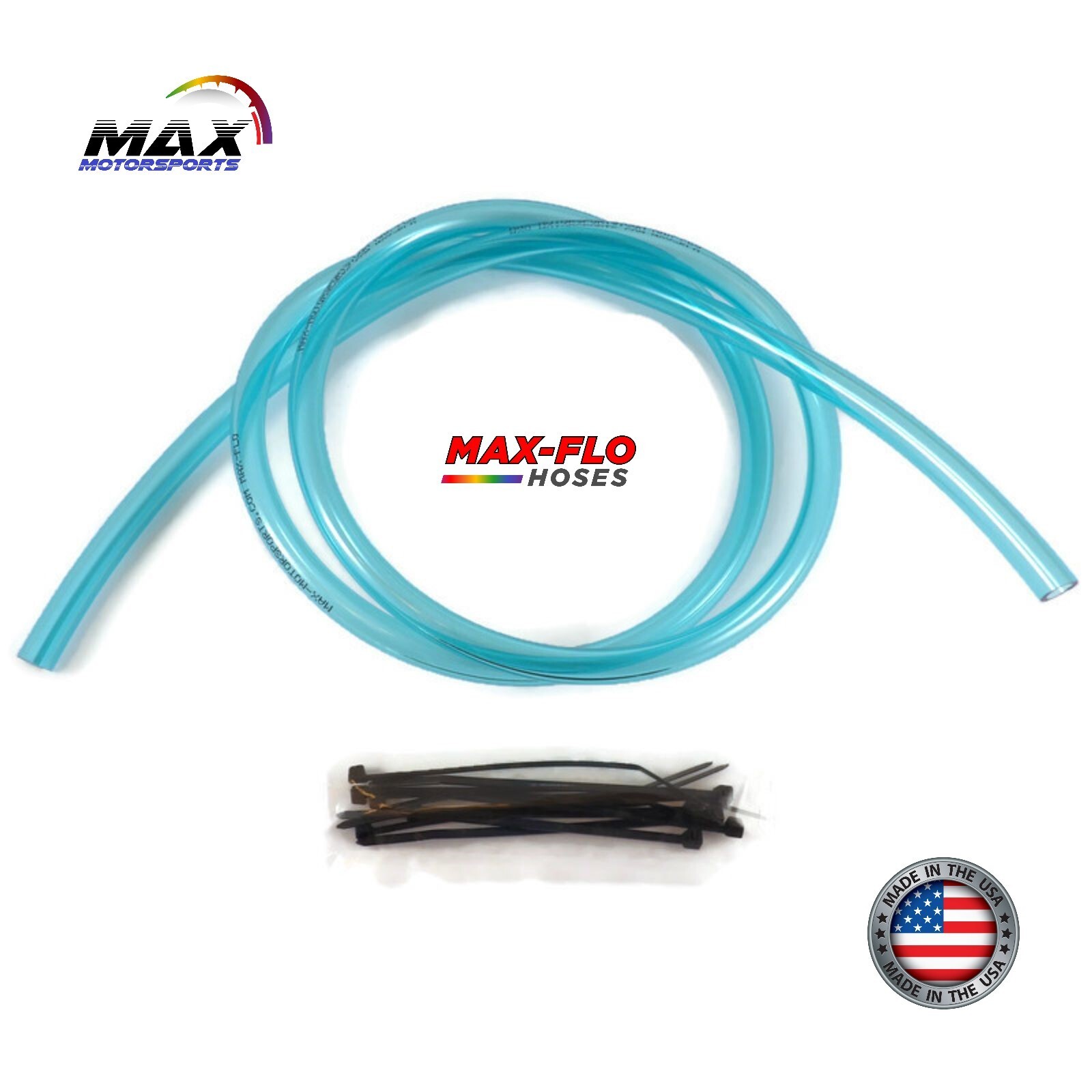 4’ft x 1/4″ ID CLR AQUA BLUE FUEL HOSE GAS LINE YAMAHA YZ YZF 125 250 450
