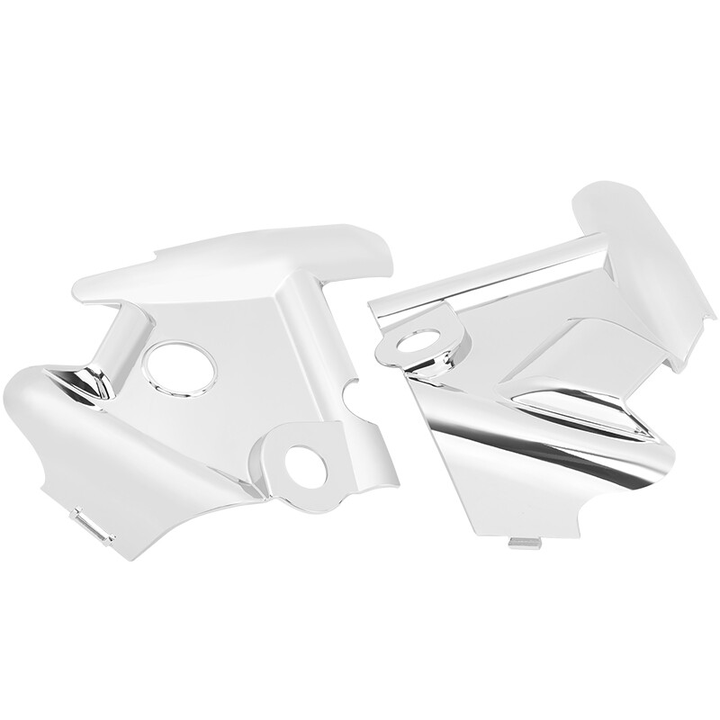 Pair Front Fork Upper Frame Neck Cover For Yamaha V-Star XVS1100 1999-2011