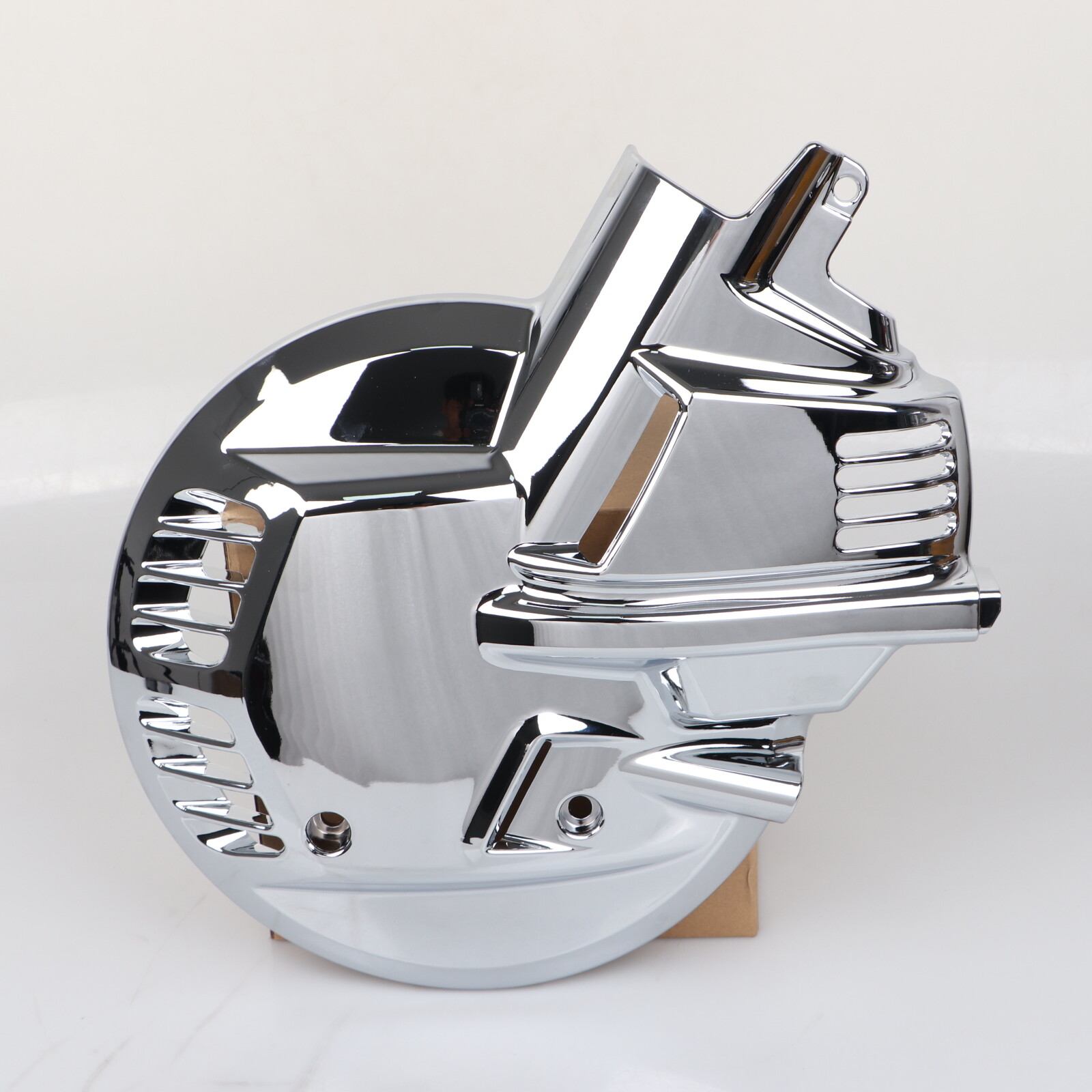 Left&Right Chrome Front Brake Rotor Disc Covers For Honda Goldwing GL1500 88-00