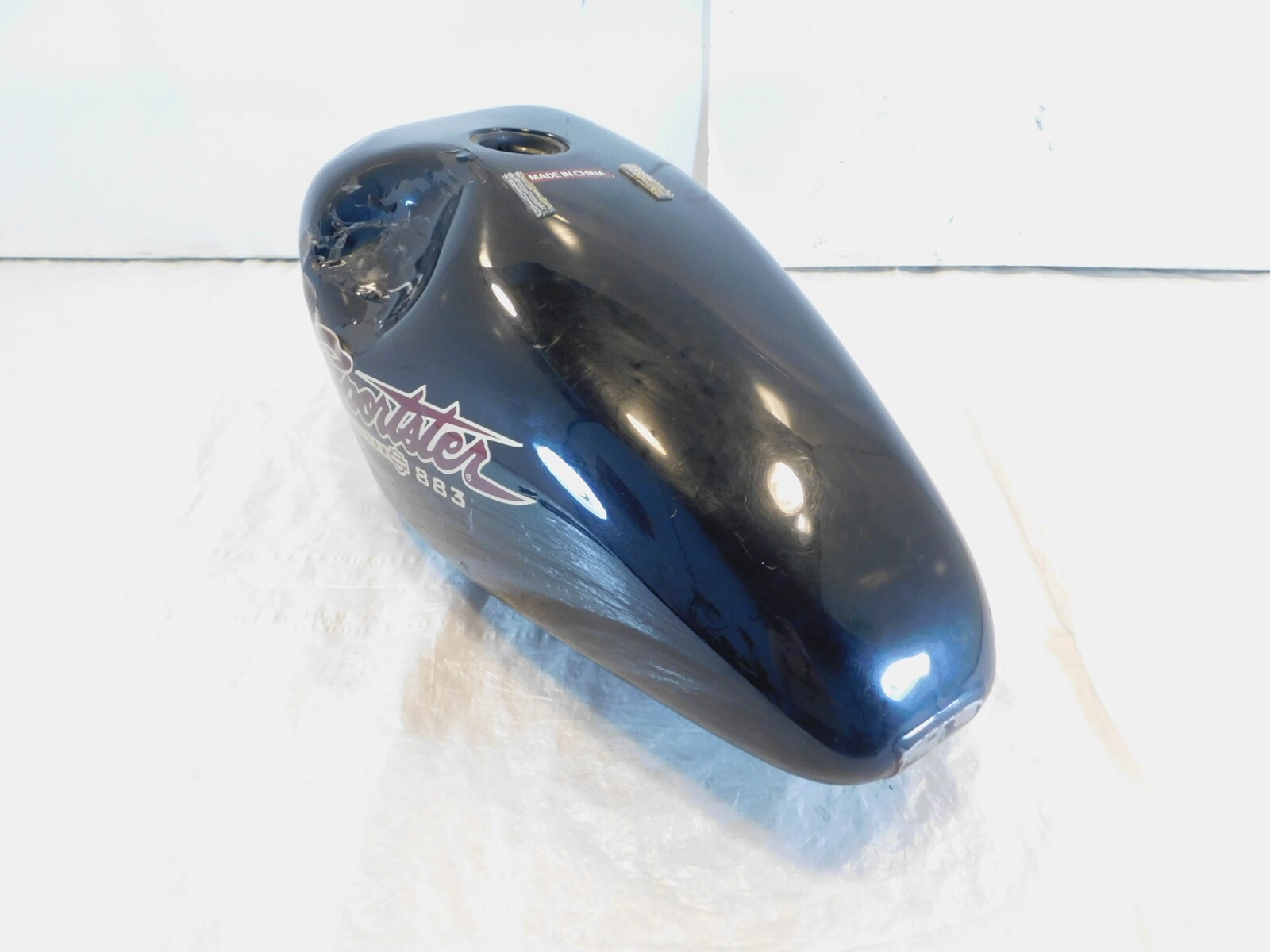 1998-2003 Harley Davidson Sportster 883 & 1200 Fuel Gas Petrol Tank- Dented